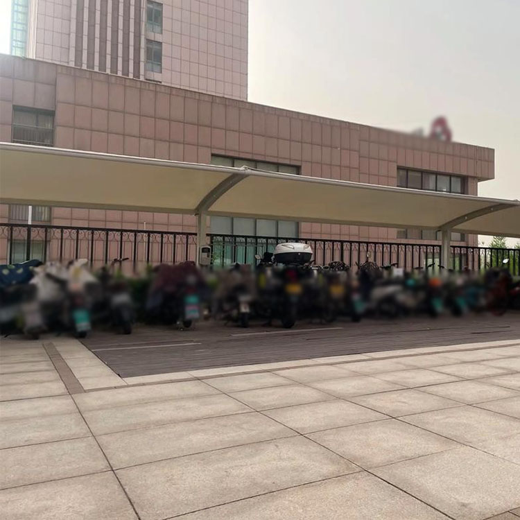 双江膜结构电动车棚