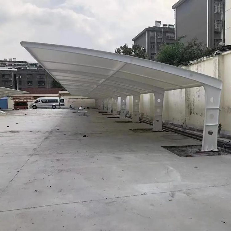 双江膜结构汽车棚